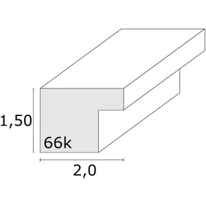 Деревяна рамка S66KH1 натуральна 40x50 см