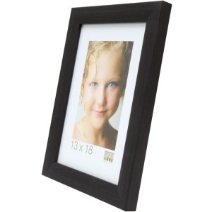 Деревянная рамка Deknudt S54S черная 15x20 см