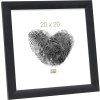 Деревянная рамка Deknudt S54S черная 15x20 см