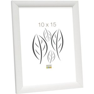 Деревянная рамка Deknudt S54S белая 24x30 см