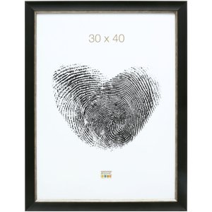 Фоторамка черная пластиковая 15,0 x20,0 см S45WF