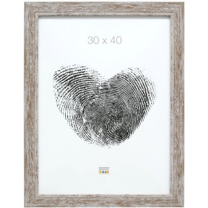 Фоторамка бежевая пластиковая 20,0 x28,0 см S45VY