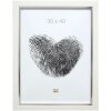 Рамка для фотографій біла пластикова 13,0 x18,0 см S45VK