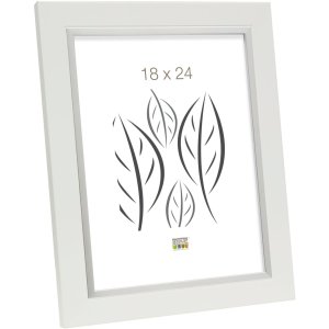 Рамка для фотографій біла пластикова 24,0 x30,0 см S45VK
