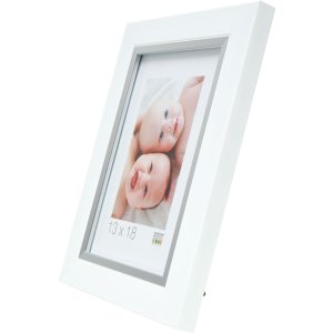Фоторамка белая пластиковая 24,0 x30,0 см S45VK