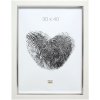 Фоторамка белая пластиковая 24,0 x30,0 см S45VK
