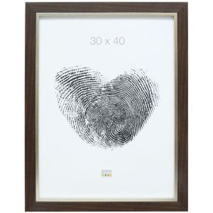 Фоторамка коричневая пластиковая 10,0 x15,0 см S45VH