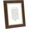 Фоторамка коричневая пластиковая 10,0 x15,0 см S45VH