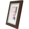 Фоторамка коричневая пластиковая 10,0 x15,0 см S45VH