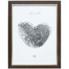 Фоторамка коричневая пластиковая 10,0 x15,0 см S45VH