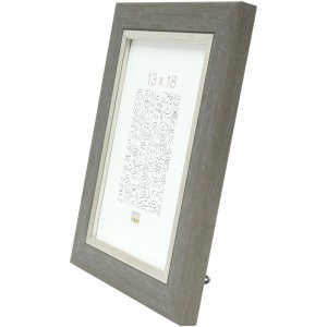 Фоторамка серая пластиковая 30,0 x40,0 см S45VF