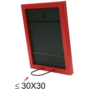 Деревянная рамка S45S красная 20,0 x30,0 см