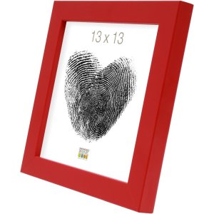 Деревяна рама S45S червона 60,0 x80,0 см