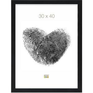 Деревяна рамка S45S чорна 20,0 x 20,0 см