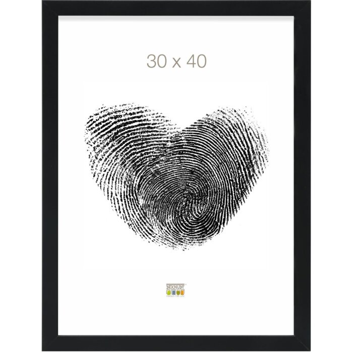 Деревяна рамка S45S чорна 30,0 x40,0 см