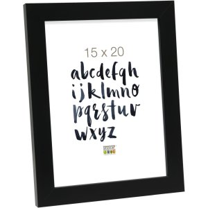 Деревяна рамка S45S чорна 30,0 x40,0 см