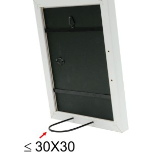 Деревянная рамка S45S белая 13,0 x18,0 см