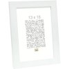Деревянная рамка S45S белая 13,0 x18,0 см