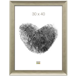 Пластиковая фоторамка Deknudt S45ND серебристая 15x20 см