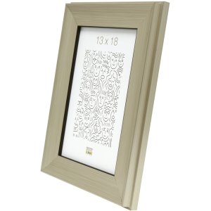 Пластиковая фоторамка Deknudt S45ND серебристая 15x20 см