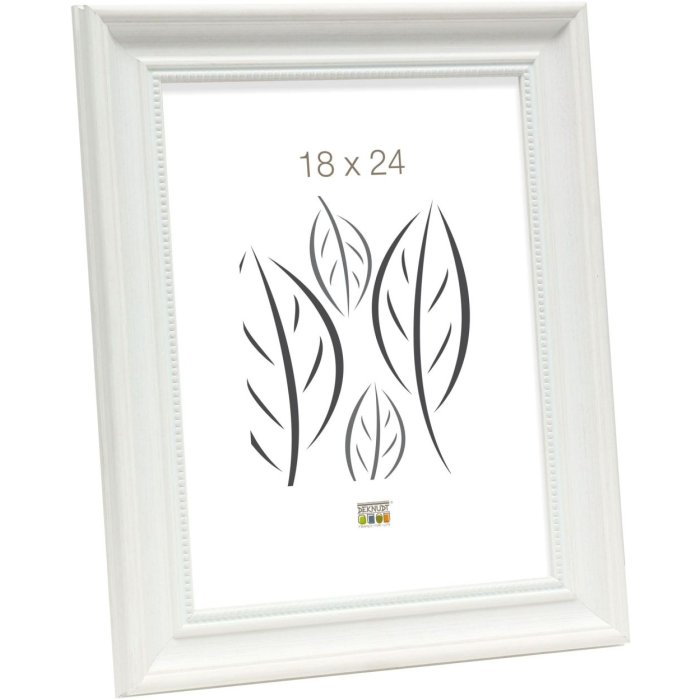 Пластиковая фоторамка Deknudt S45HF1 белая 40x50 см