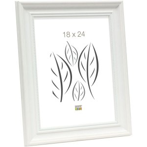 Пластиковая фоторамка Deknudt S45HF1 белая 40x50 см