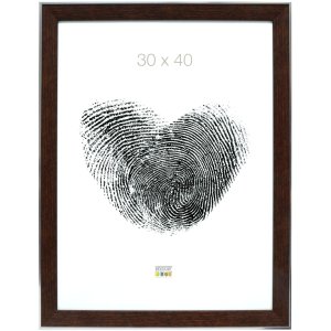 Фоторамка коричневая пластиковая 15,0 x15,0 см S45FE