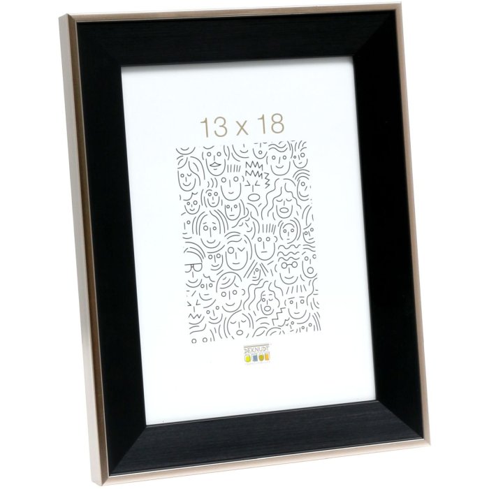 Фоторамка черная пластиковая 10,0 x15,0 см S45FE