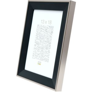 Фоторамка черная пластиковая 10,0 x15,0 см S45FE