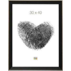 Фоторамка черная пластиковая 10,0 x15,0 см S45FE