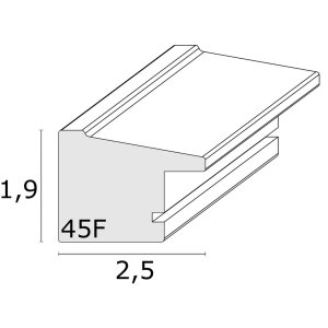 Фоторамка черная пластиковая 10,0 x15,0 см S45FE
