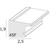 Фоторамка черная пластиковая 10,0 x15,0 см S45FE