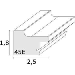 Рамка для картини коричневе дерево 30,0 x30,0 см S45ES