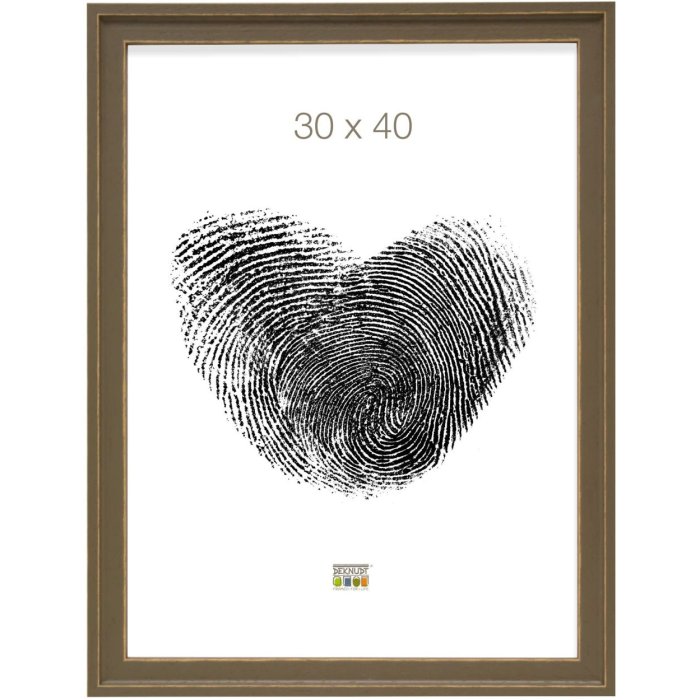 Рамка для картини коричневе дерево 30,0 x45,0 см S45ES