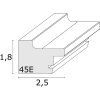 Рамка для картини біле дерево 20,0 x30,0 см S45ES
