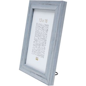 Фоторамка серая пластиковая 13,0 x18,0 см S43WF