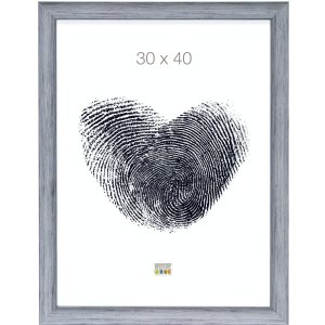 Фоторамка серая пластиковая 13,0 x18,0 см S43WF