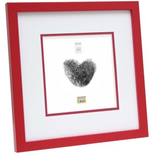 Holzrahmen S43AK4 rot 18x24 cm (13x18 cm)