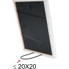 Деревяна рамка S43AK1 біла 30x30 см (20x20 см)