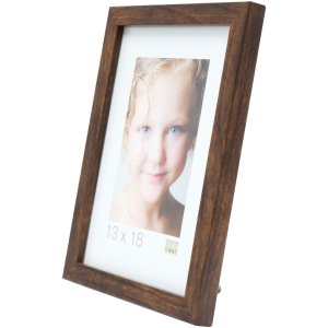 Фоторамка S43AH3 коричневое дерево 18,0 x24,0 см