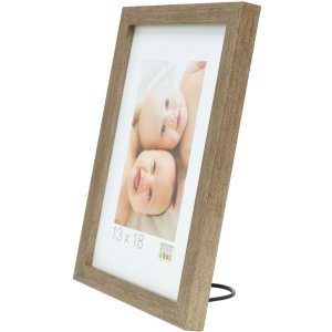 Деревяна рамка Deknudt S43A бронза 13x18 см
