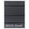 Деревяна рамка Deknudt S43A бронза 13x18 см