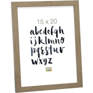 Деревяна рамка S43A бронза 20x28 см