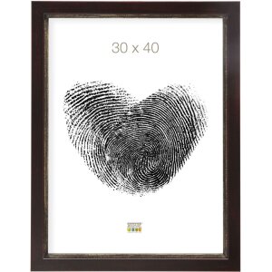 Рамка для картини чорно-коричневе дерево 30,0 x40,0 см S42LF
