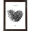 Рамка для картини чорно-коричневе дерево 30,0 x40,0 см S42LF