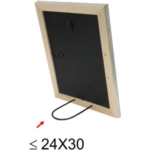 Фоторамка серебряная S40CD2 дерево 13,0 x18,0 см