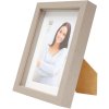 Фоторамка с паспарту из дерева тауп 30,0 x40,0 см;20,0 x30,0 см S223K