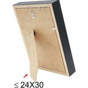 Рамка для картини з паспарту чорне дерево 13,0 x18,0 см; 10,0 x15,0 см S223K