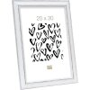 Фоторамка из бело-коричневого дерева 20,0 x28,0 см S221H