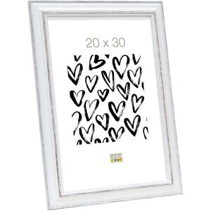 Рамка для картини біло-коричневе дерево 30,0 x45,0 см S221H